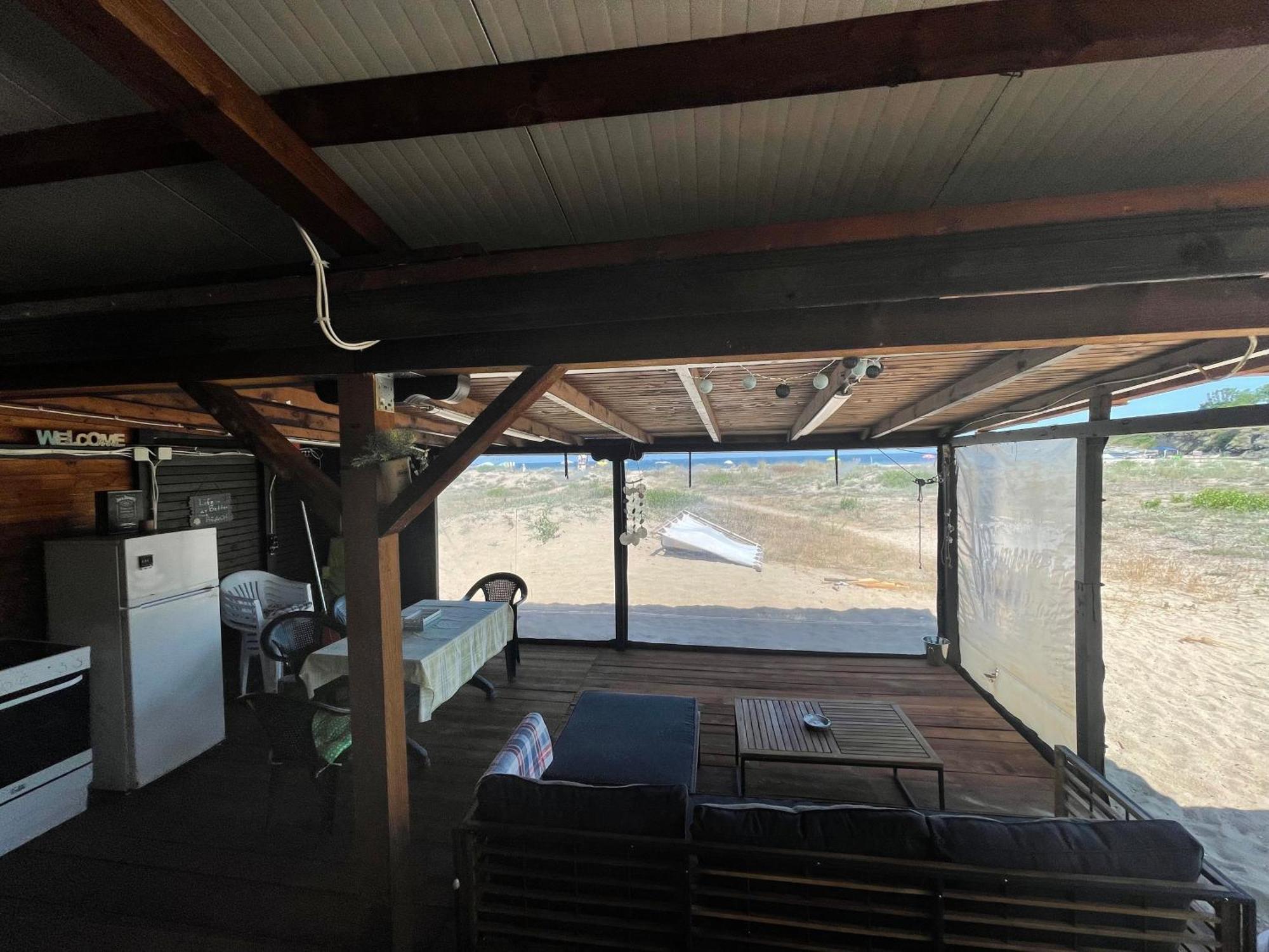 Sea Caravan On The Beach Kiten  Exterior photo