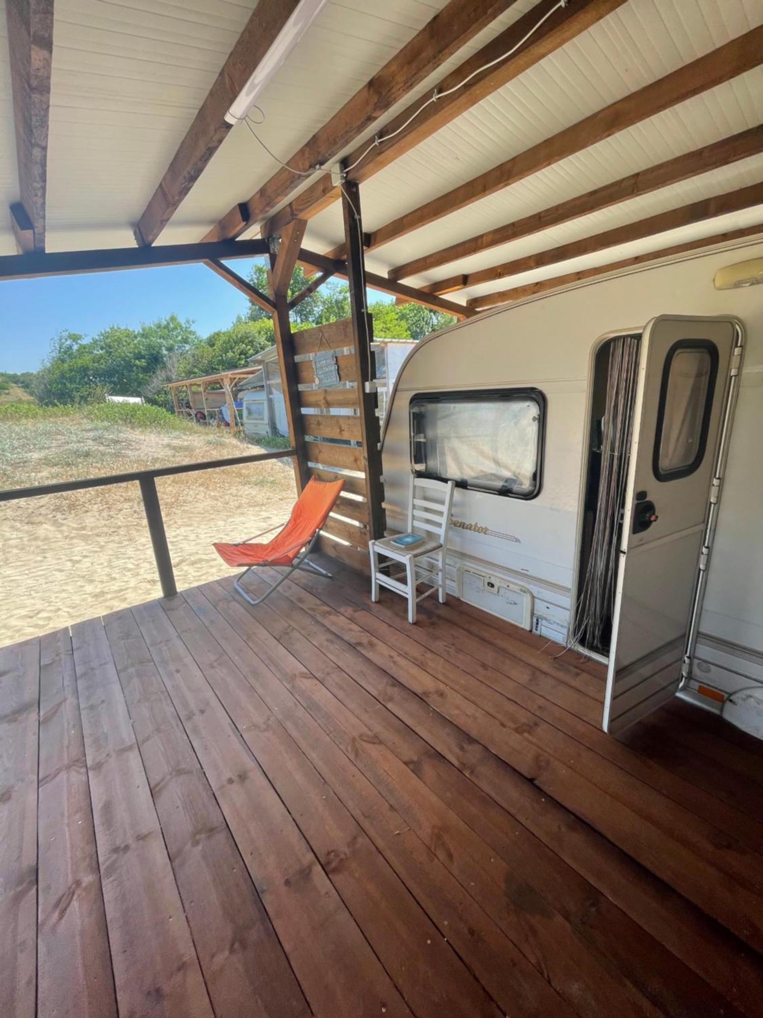 Sea Caravan On The Beach Kiten  Exterior photo