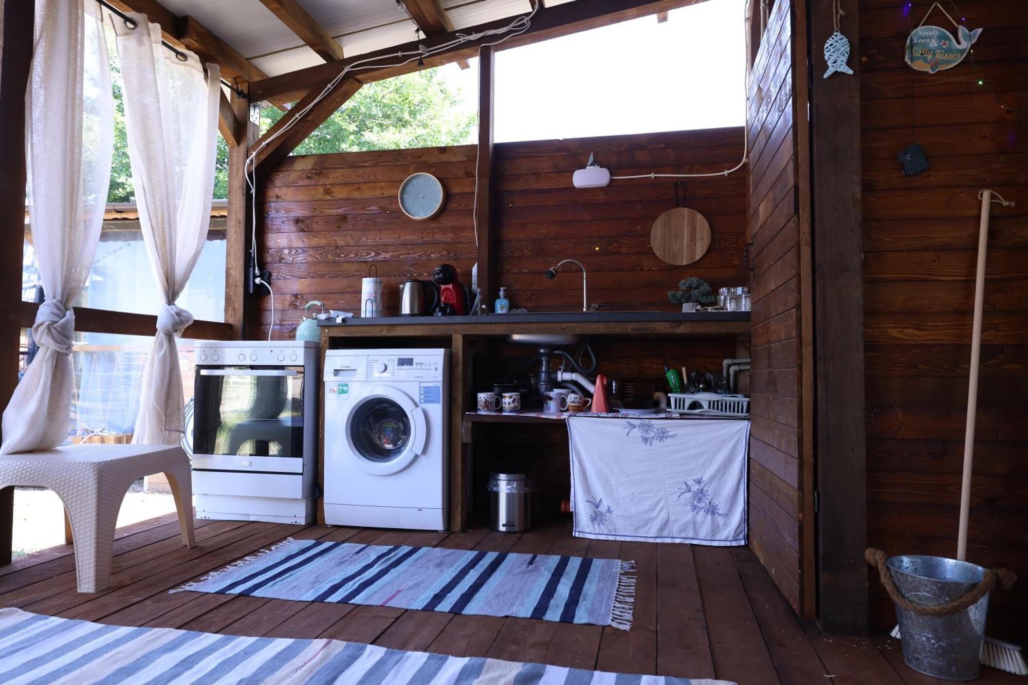 Sea Caravan On The Beach Kiten  Exterior photo