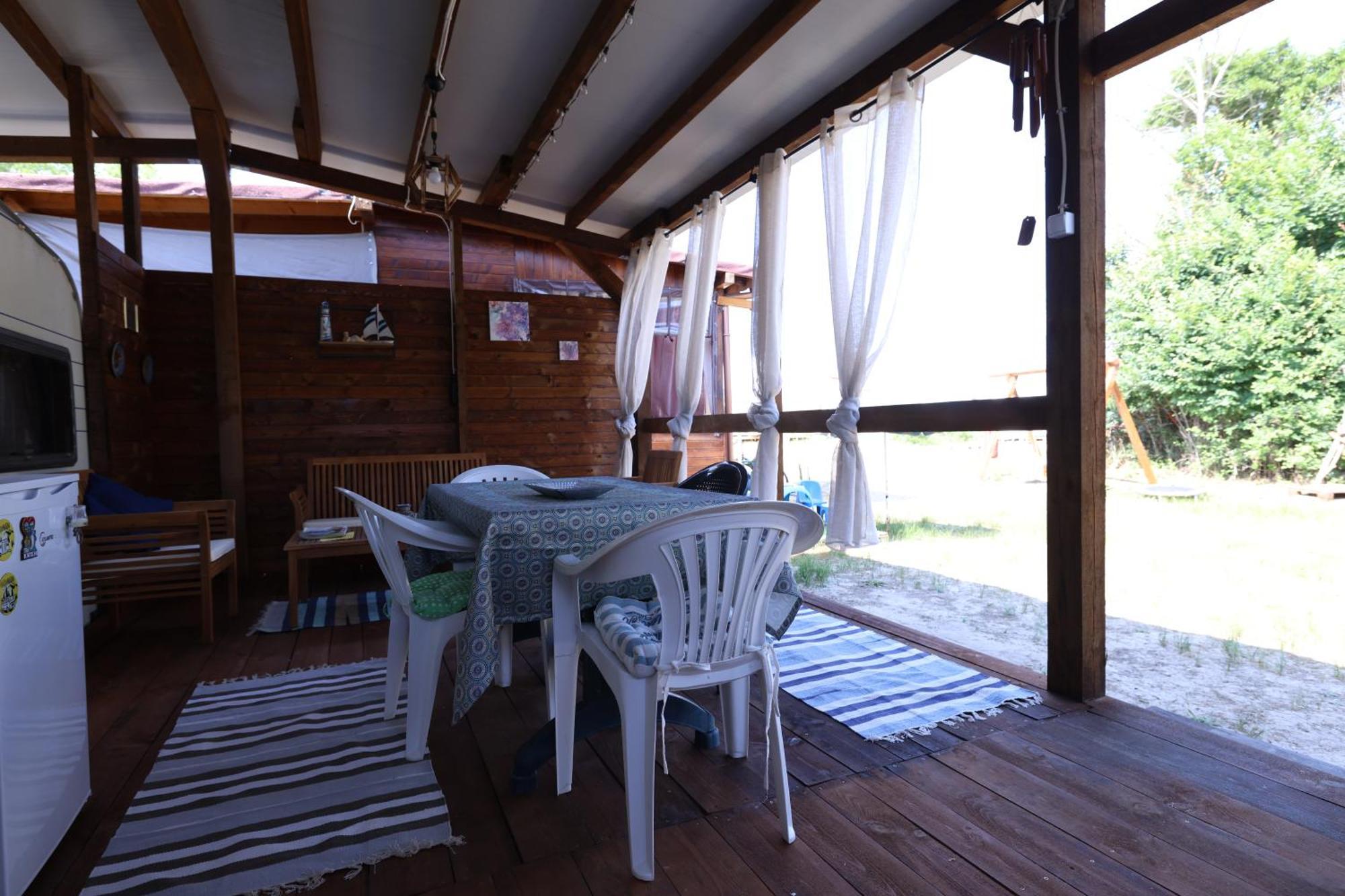 Sea Caravan On The Beach Kiten  Exterior photo