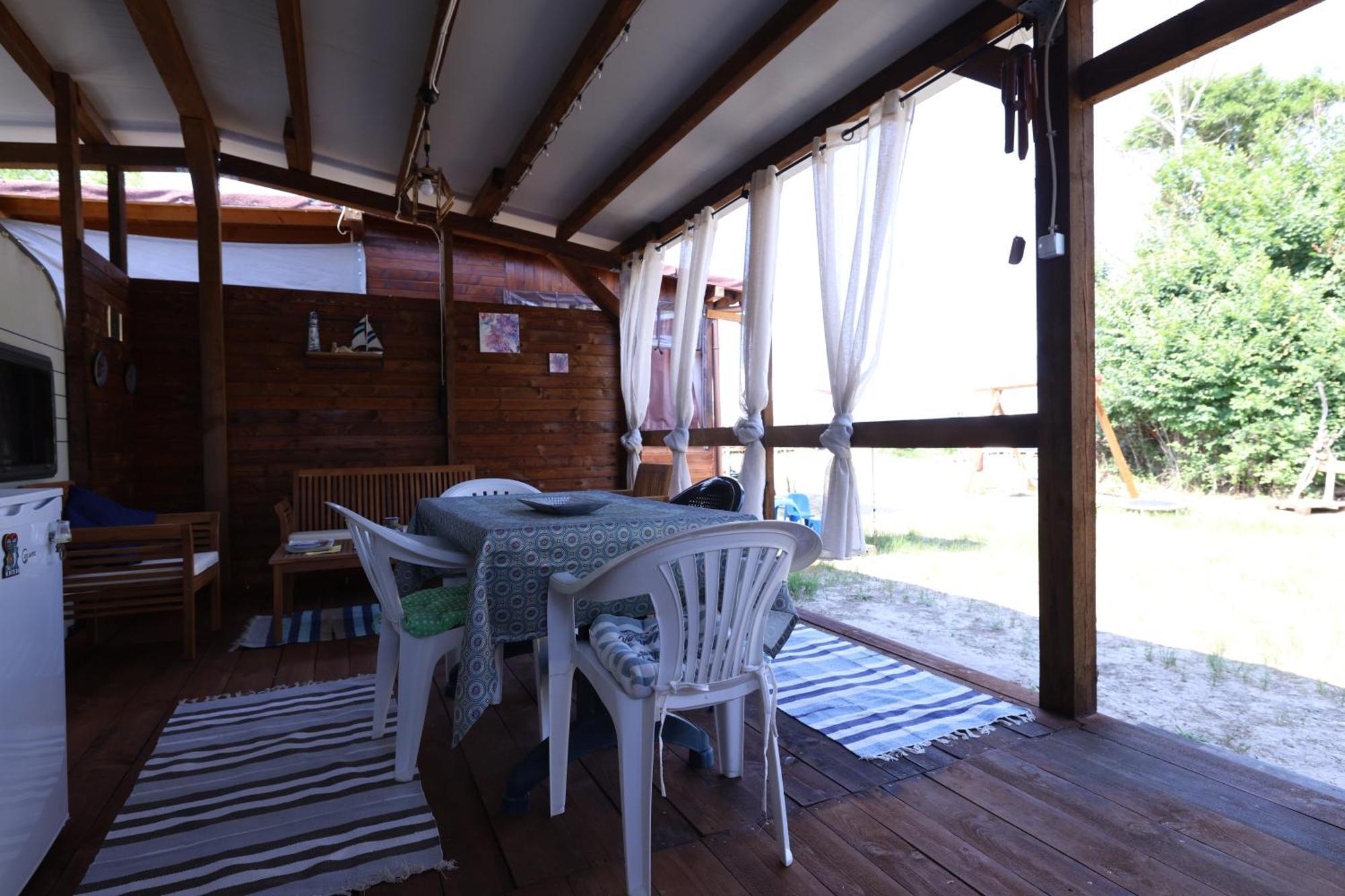 Sea Caravan On The Beach Kiten  Exterior photo